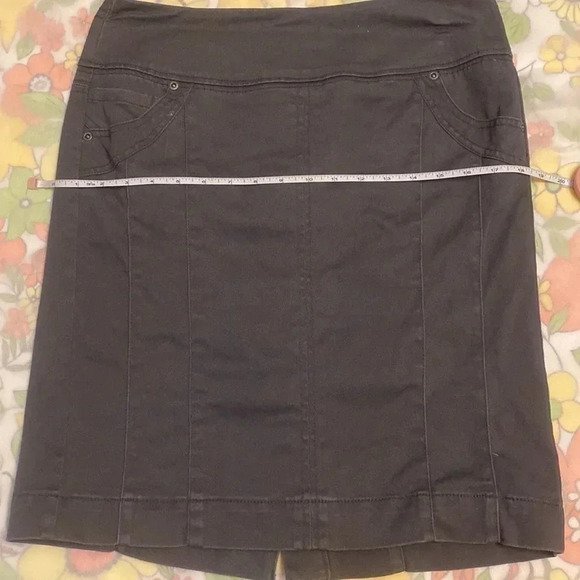 Vintage style cotton skirt Medium size interesting design - Picture 4 of 11